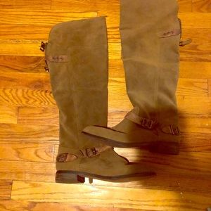 Olive Riding Boots